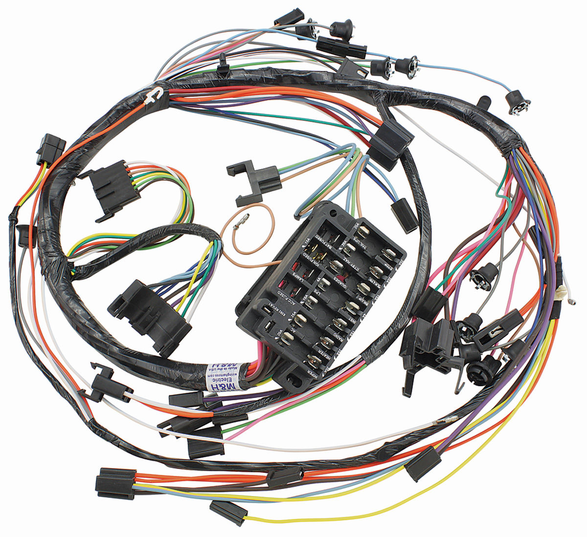 1967 Chevelle Dash Instrument Panel Harness W Gauges By M
