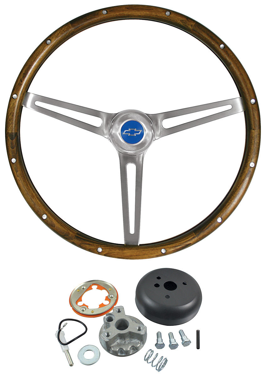 196768 Chevelle Steering Wheel Kits, Walnut Wood, by Grant for years