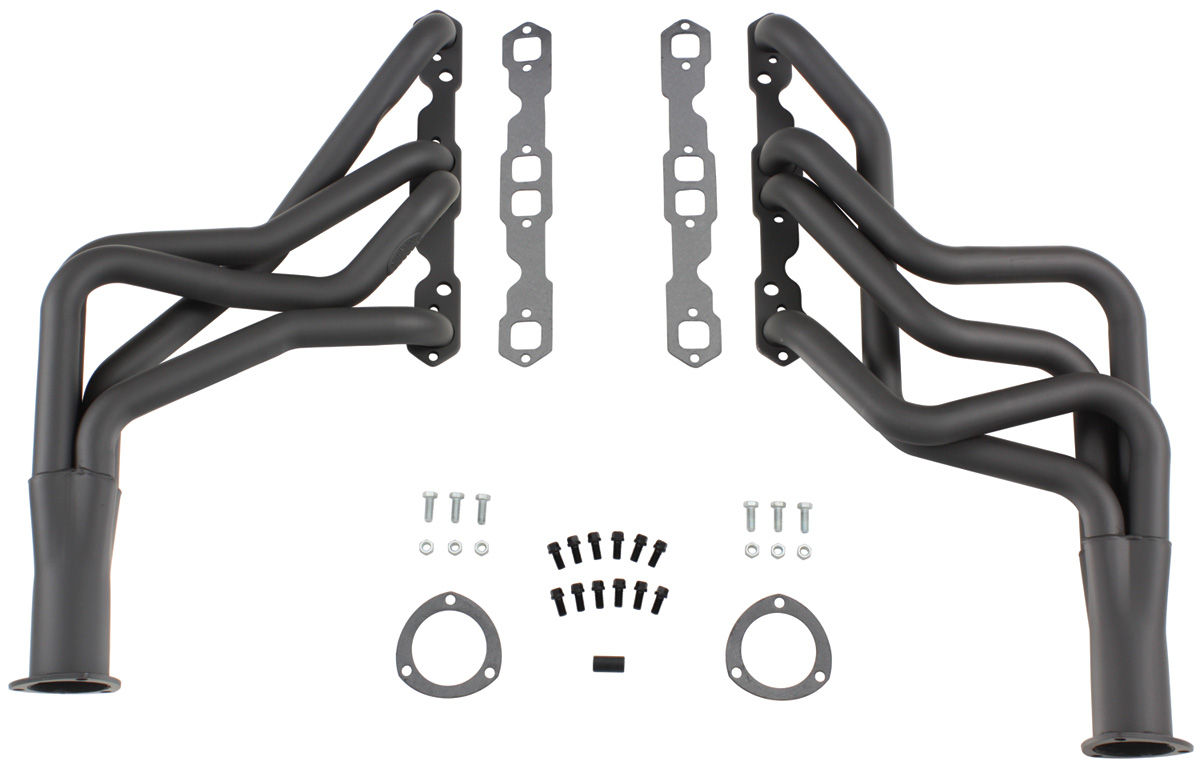 197888 El Camino Competition Headers Black, by Hooker for years 1978, 1979, 1980, 1981, 1982