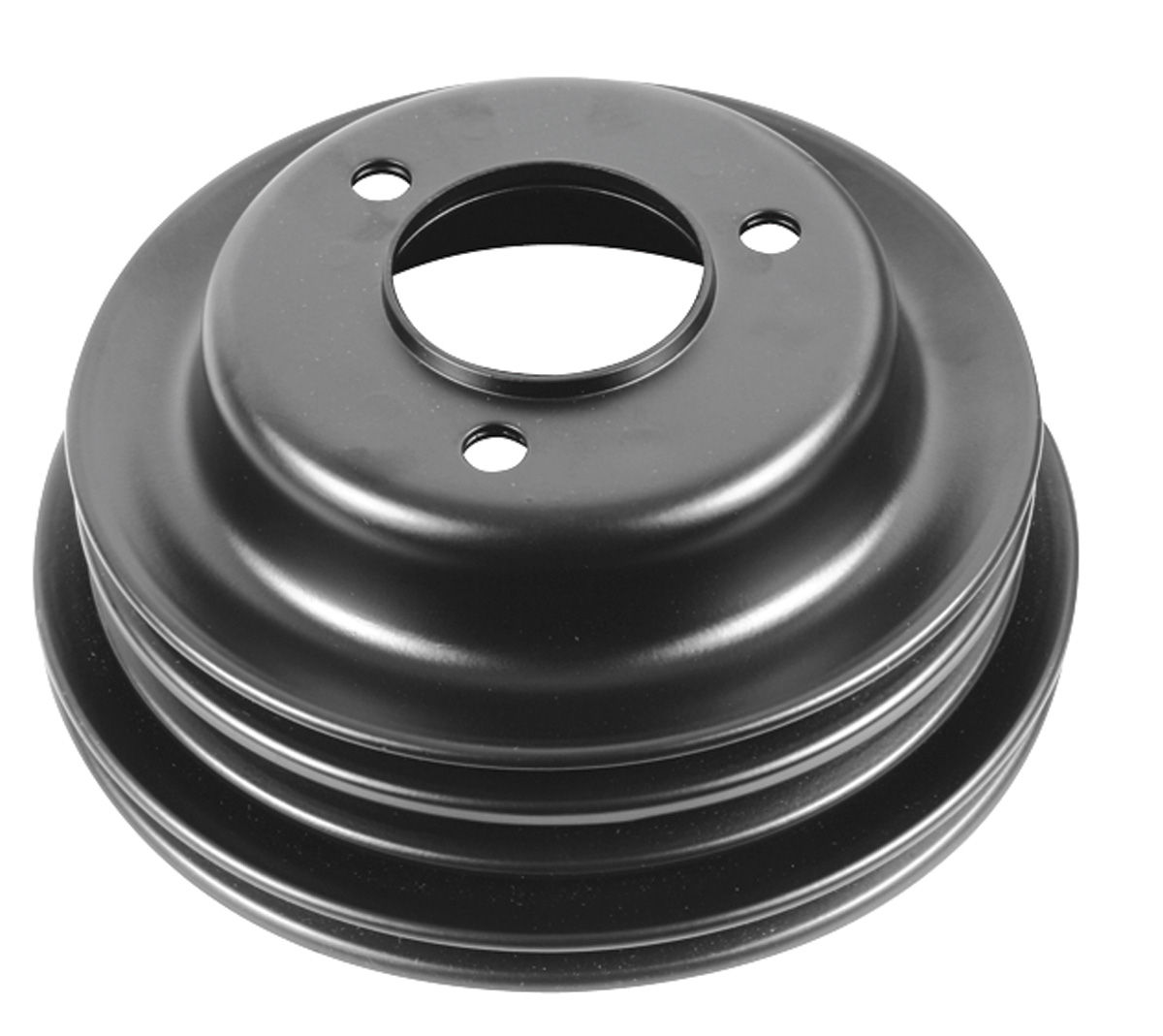 196972 Chevelle Crank Pulley, Reproduction BigBlock 3Groove, w/AC