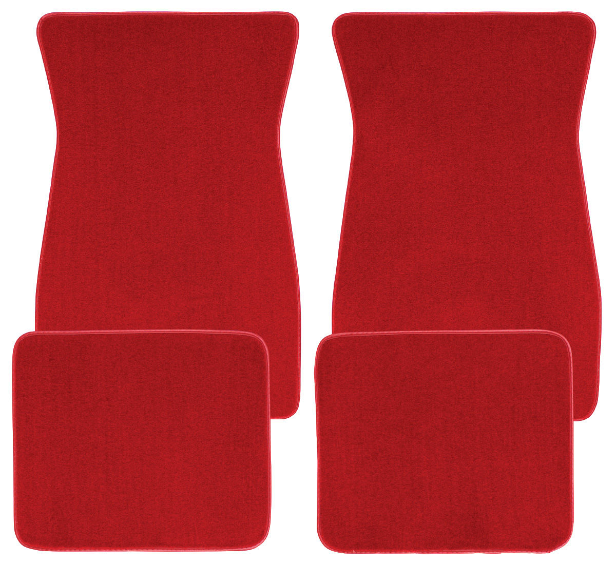 197888 El Camino Floor Mats, Carpet Matched Oem Style Carpet (Acc