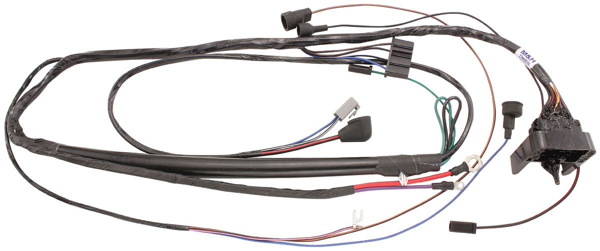 M&H Engine Harness Bonneville And Catalina w/HD 62-amp alternator
