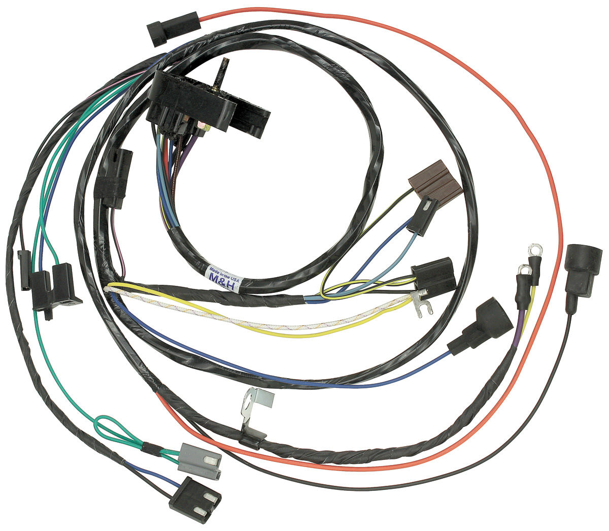 M&H Chevelle Engine Harness V8 w/auto trans. Fits 1970 ... engine wiring harness 97 chevy blazer trans 