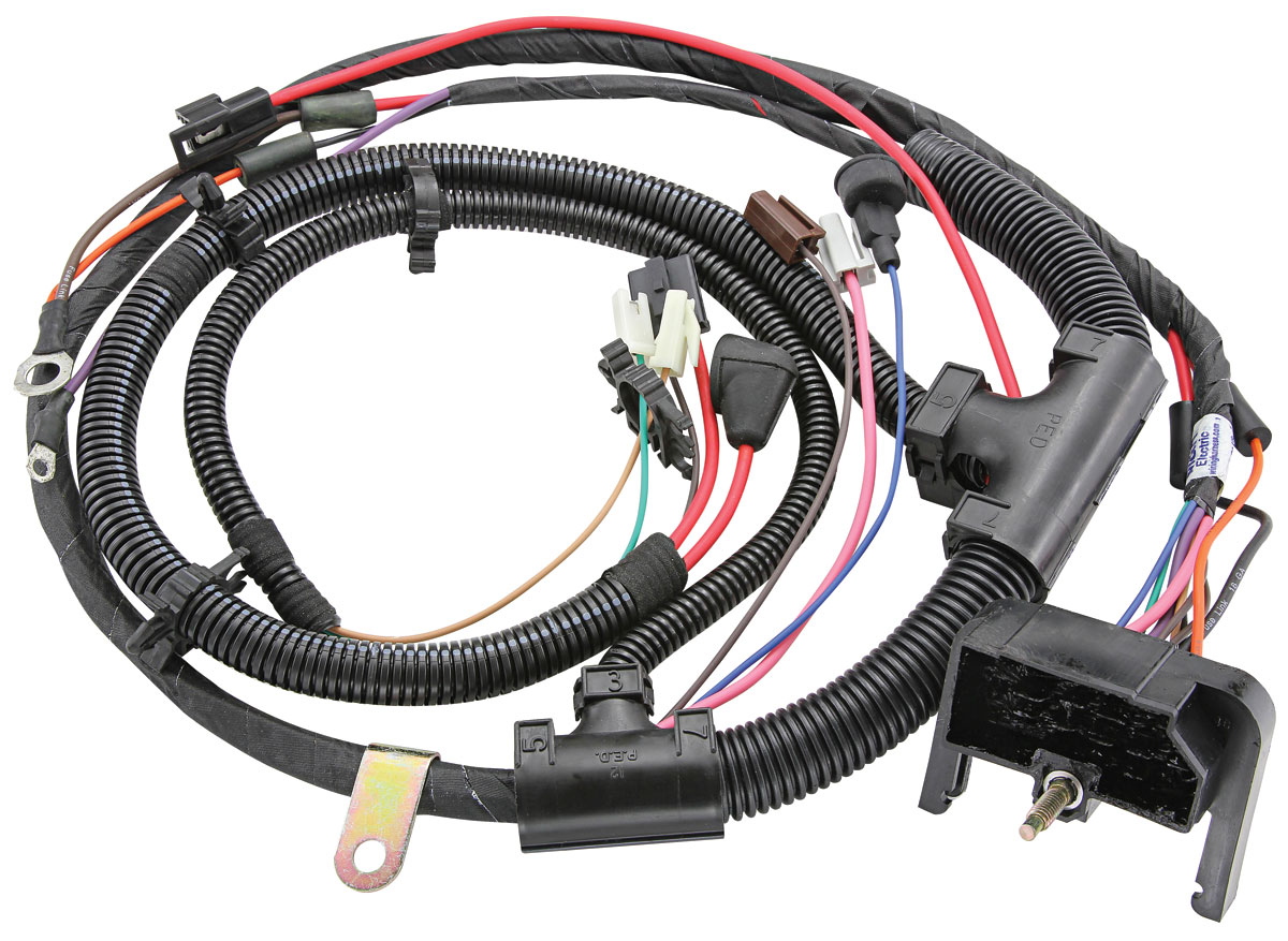 M&H Monte Carlo Engine Harness V8 (HEI, Except TH400) Fits 1975 Monte