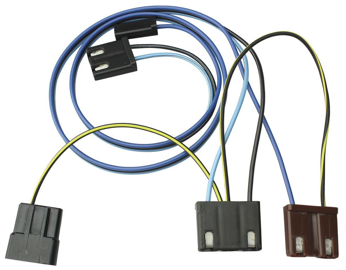 M&H 1964 Chevelle Wiper Motor Harness 2-Speed, W/Washer Motor Option