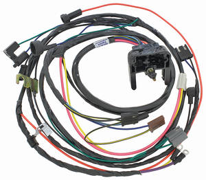 M&H 1970 Chevelle Engine Harness 396/454 HEI w/Manual ... wiring lamp diagram 82 chevy truck 