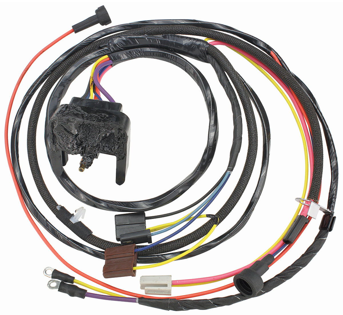 M&H 1969 Chevelle Engine Harness V8 HEI w/Warning Lights & Idle Stop