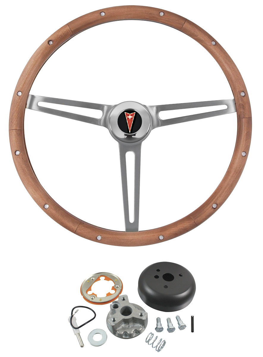 GTO Steering Wheel Walnut Wood Fits 1967 68 GTO OPGI gto-steering-wheel-walnut-wood-fits-1967-68-gto-opgi