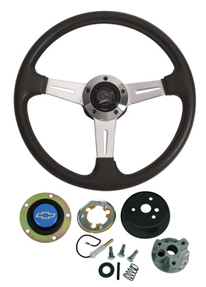 El Camino Steering Wheels Elite Gt Blue Bowtie Fits 1964