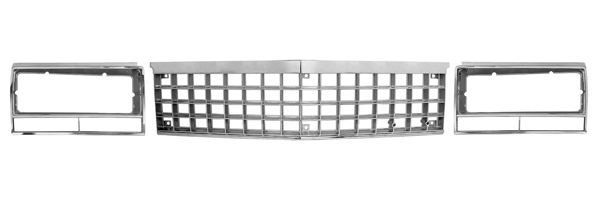 1978 83 Grille Amp Headlight Bezel Kits El Camino Malibu For
