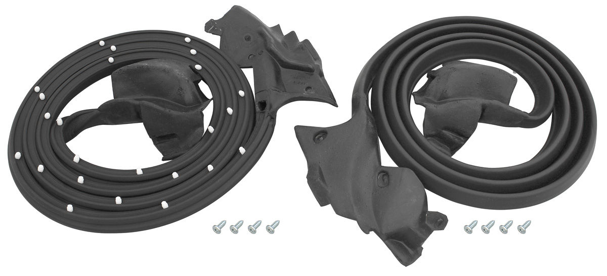 SoffSeal Door Weatherstrip, El Camino Fits 197377 El Camino