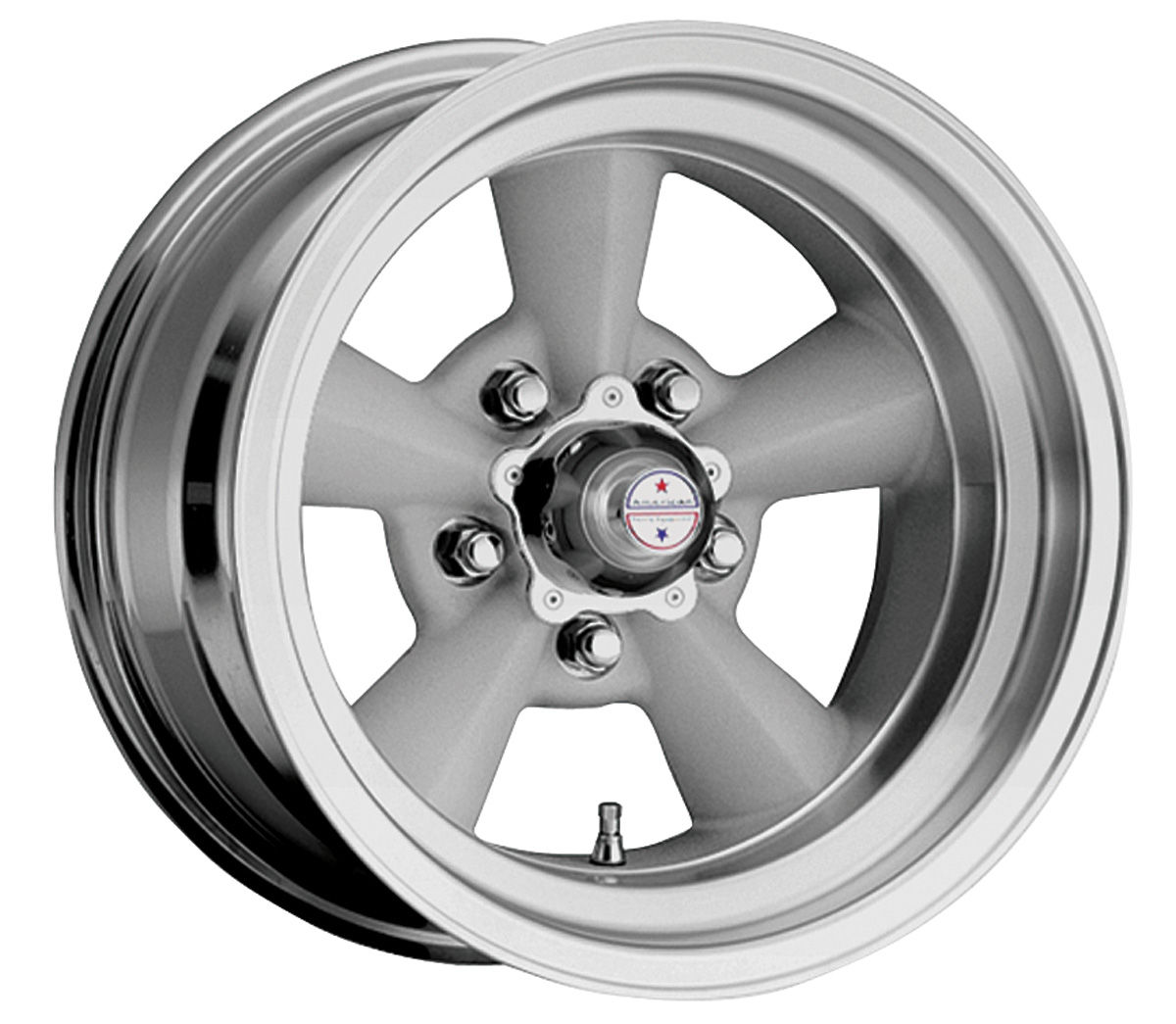 American Racing Chevelle Wheel, TorqThrust Original 15" x 5" (BS 21/2