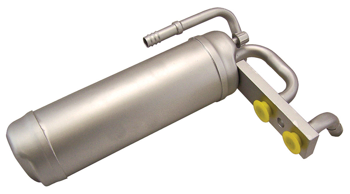 Old Air Products GTO Air Conditioning Muffler Assembly R12, w/barbed