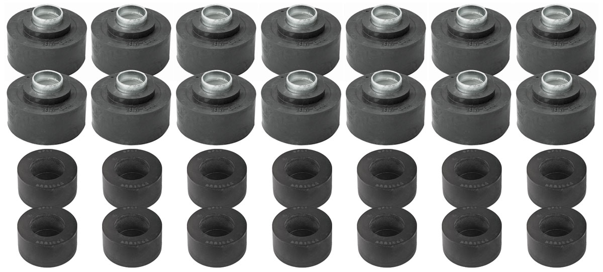 RESTOPARTS Riviera Body Mount Bushings 28piece Fits 196774 Riviera