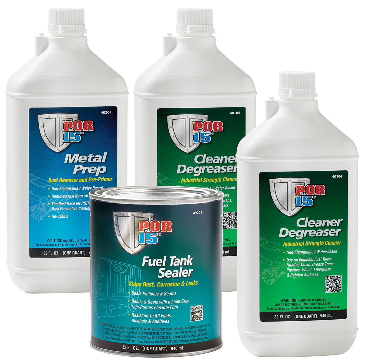 POR15 Fuel Tank Repair Kit Fits 196477 Chevelle