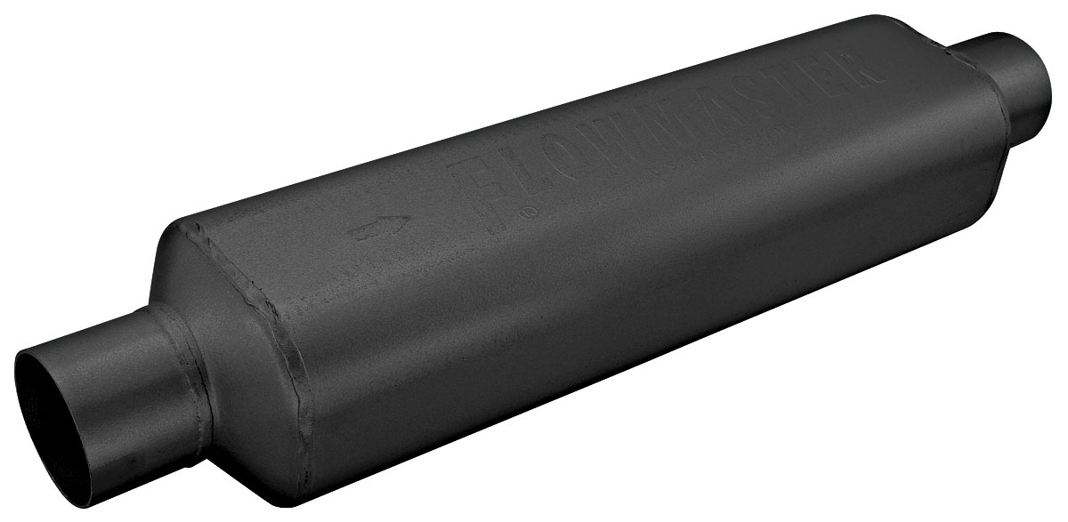 Flowmaster Muffler Hush Power Ii T409 Stainless Steel 2 1