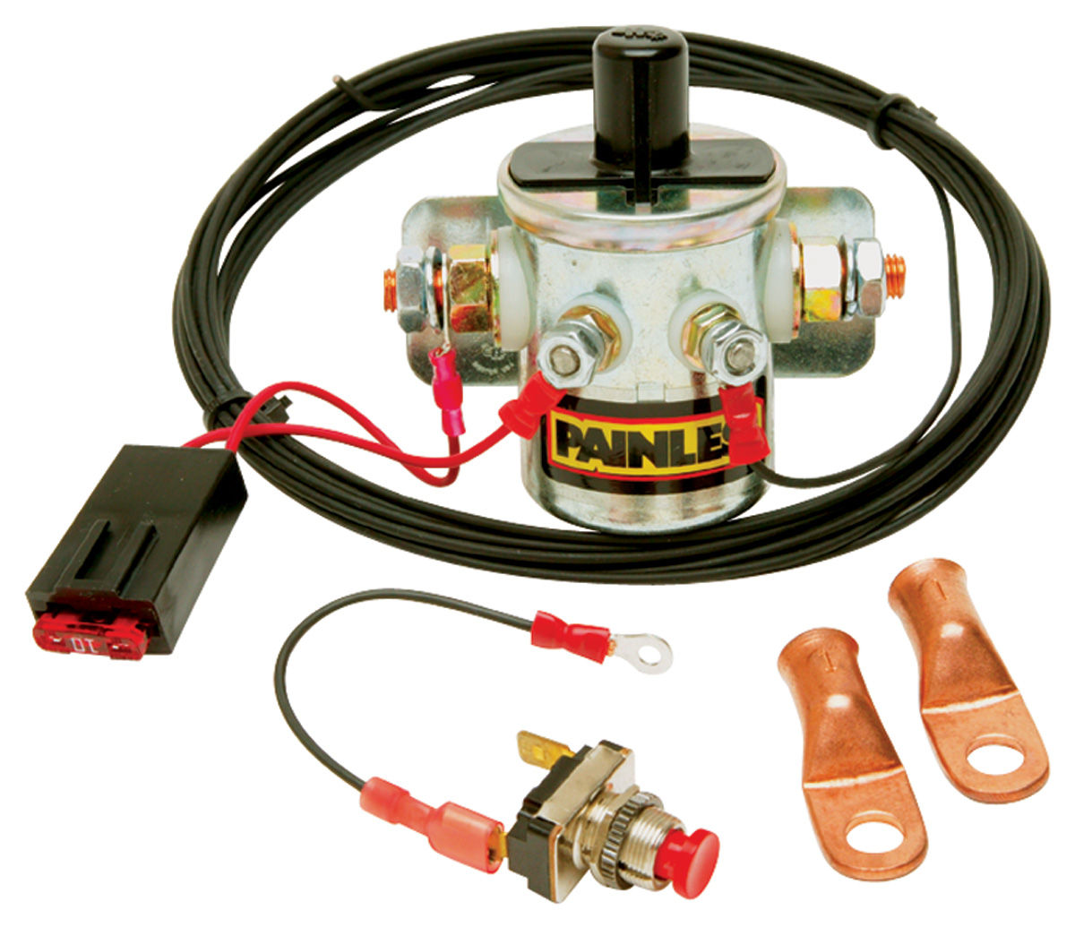 Painless Performance Master Disconnect Switch w/Latching Solenoid