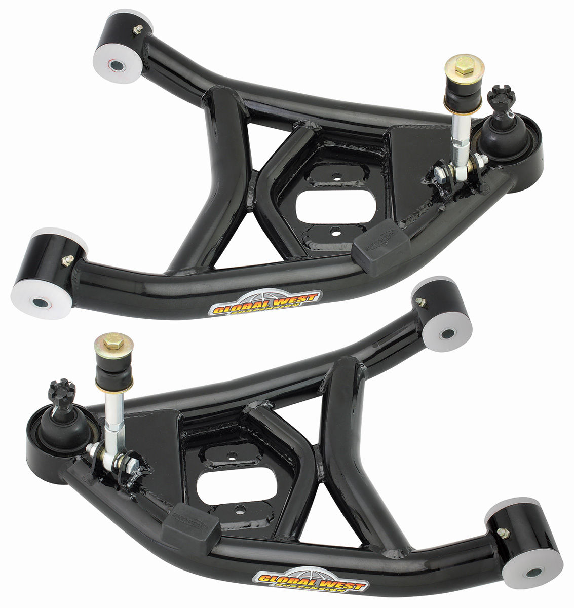 Global West El Camino Control Arms, Front Lower w/DelALum Fits 1964