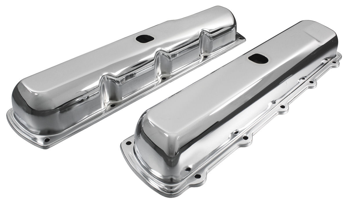 19671972 Cutlass/442 Valve Covers, Oldsmobile BigBlock Chrome