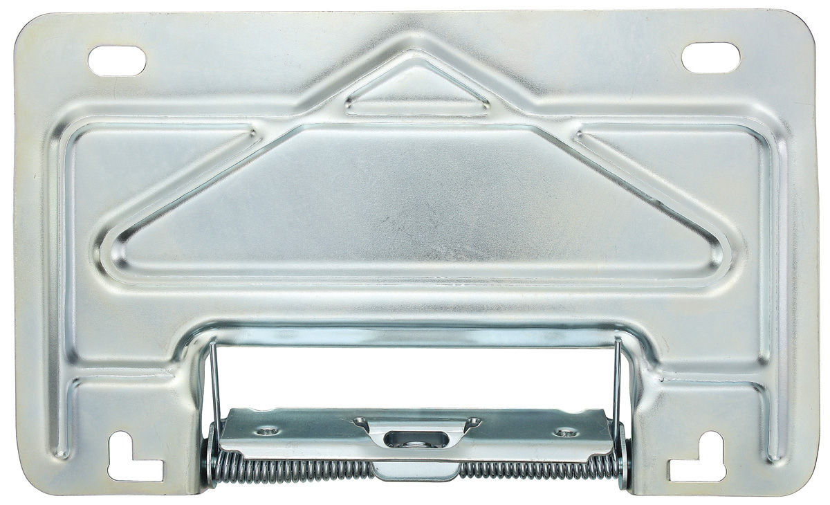 1968 1970 Skylark Fuel Door Amp License Plate Mount Rear