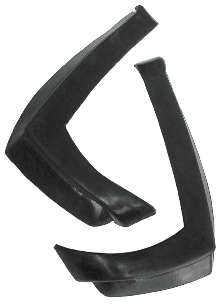 19681972 Cutlass/442 Bumper Fillers Rear Rubber, Wagon