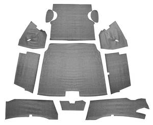 1960 Cadillac Trunk Compartment Mat Kit Fleetwood