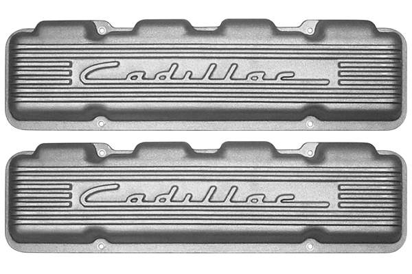 PML 195476 Valve Covers, Cast Aluminum "Cadillac" 331365390429