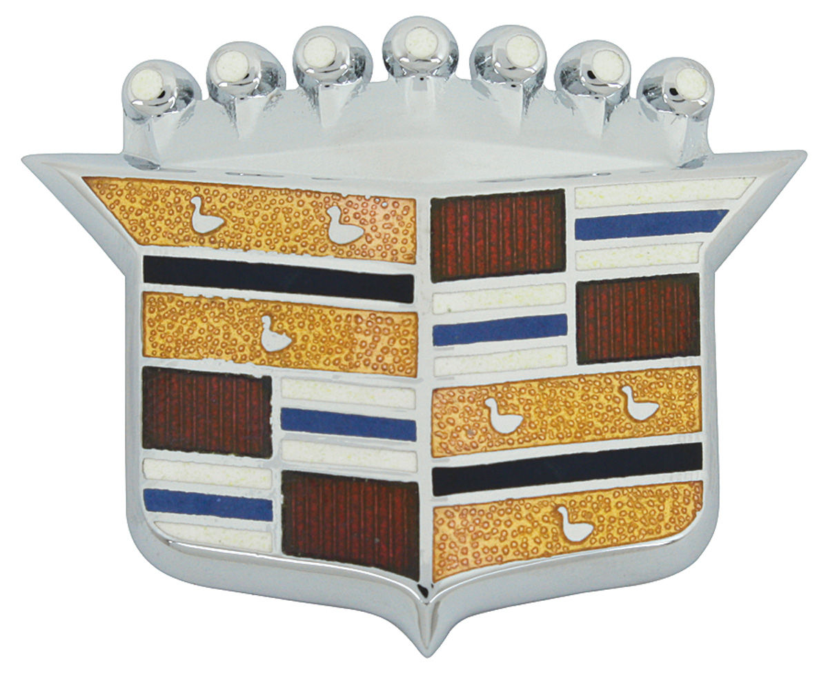 Cadillac Hood Emblem, 196364 (Crest)