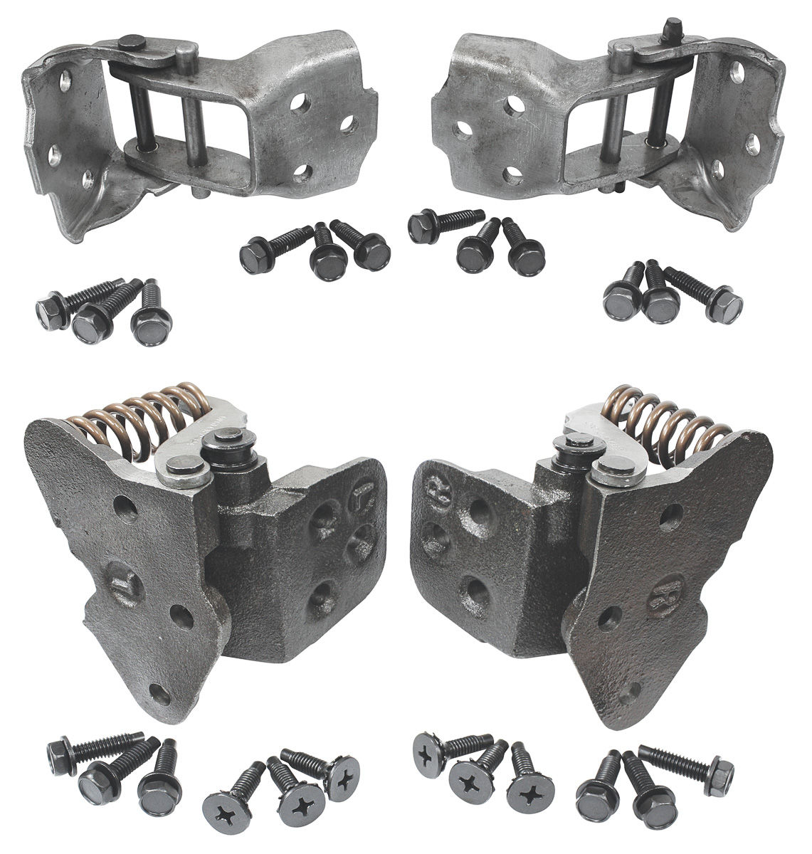 RESTOPARTS GTO Door Hinge Restoration Kit Fits 196667 GTO