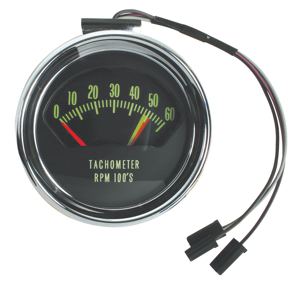1966 Chevelle Tachometer, 1966 Original Style 6000 Rpm w/5200 Redline (325hp)