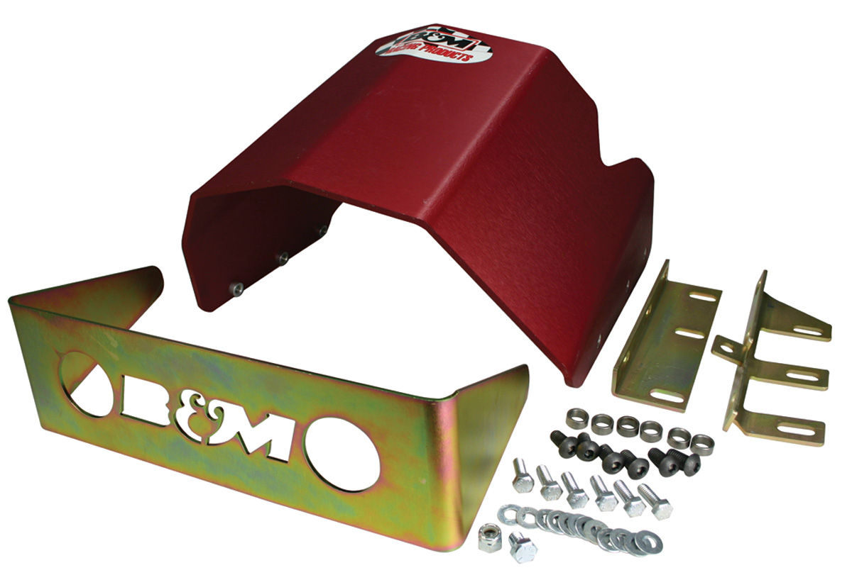 B&M 196477 Chevelle Transmission & Flexplate Shields Powerglide