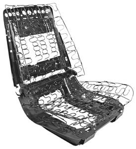 Restoparts 1969 72 Cutlass Seat Frame Assembly Bucket