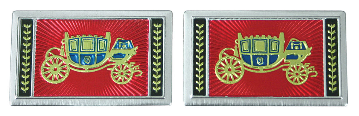 Skylark Seat Belt Decal Fisher Body Red Fits 1966 Skylark