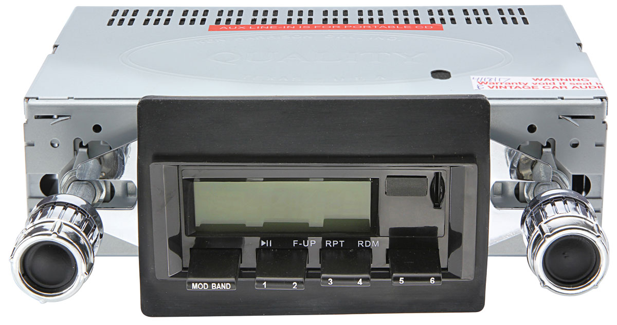 El Camino Stereo, Vintage Car Audio 100 Series black SS Fits 197072