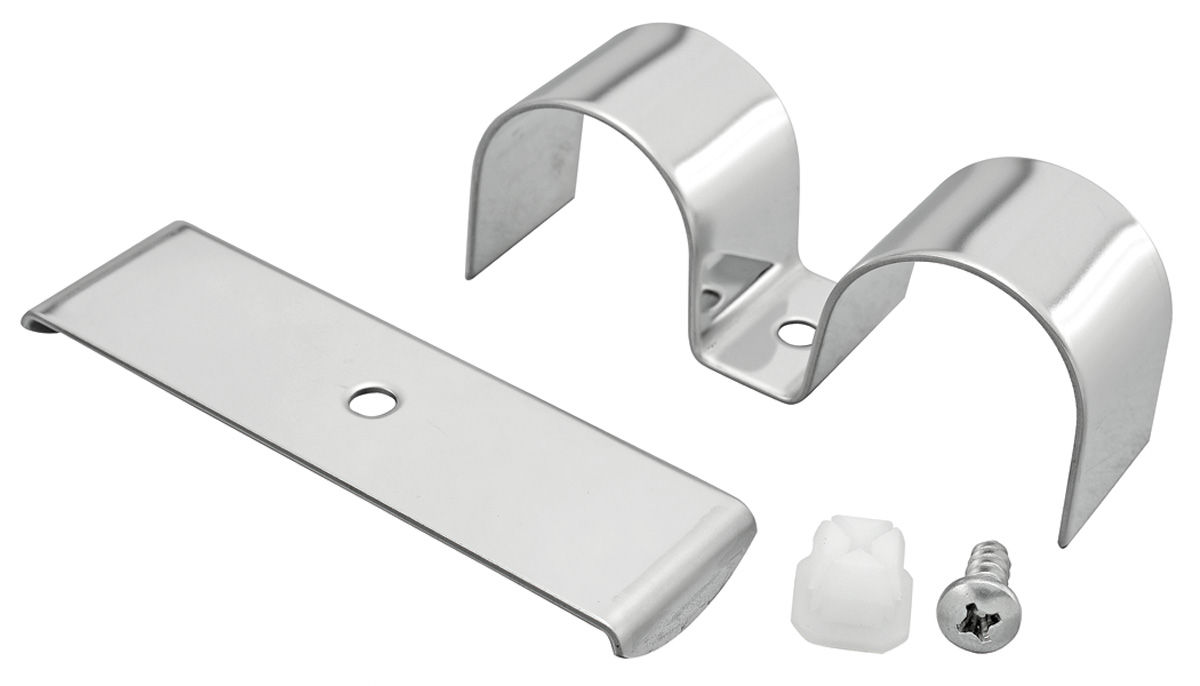 196477 Chevelle Engine Compartment Bracket (Polished Stainless Steel