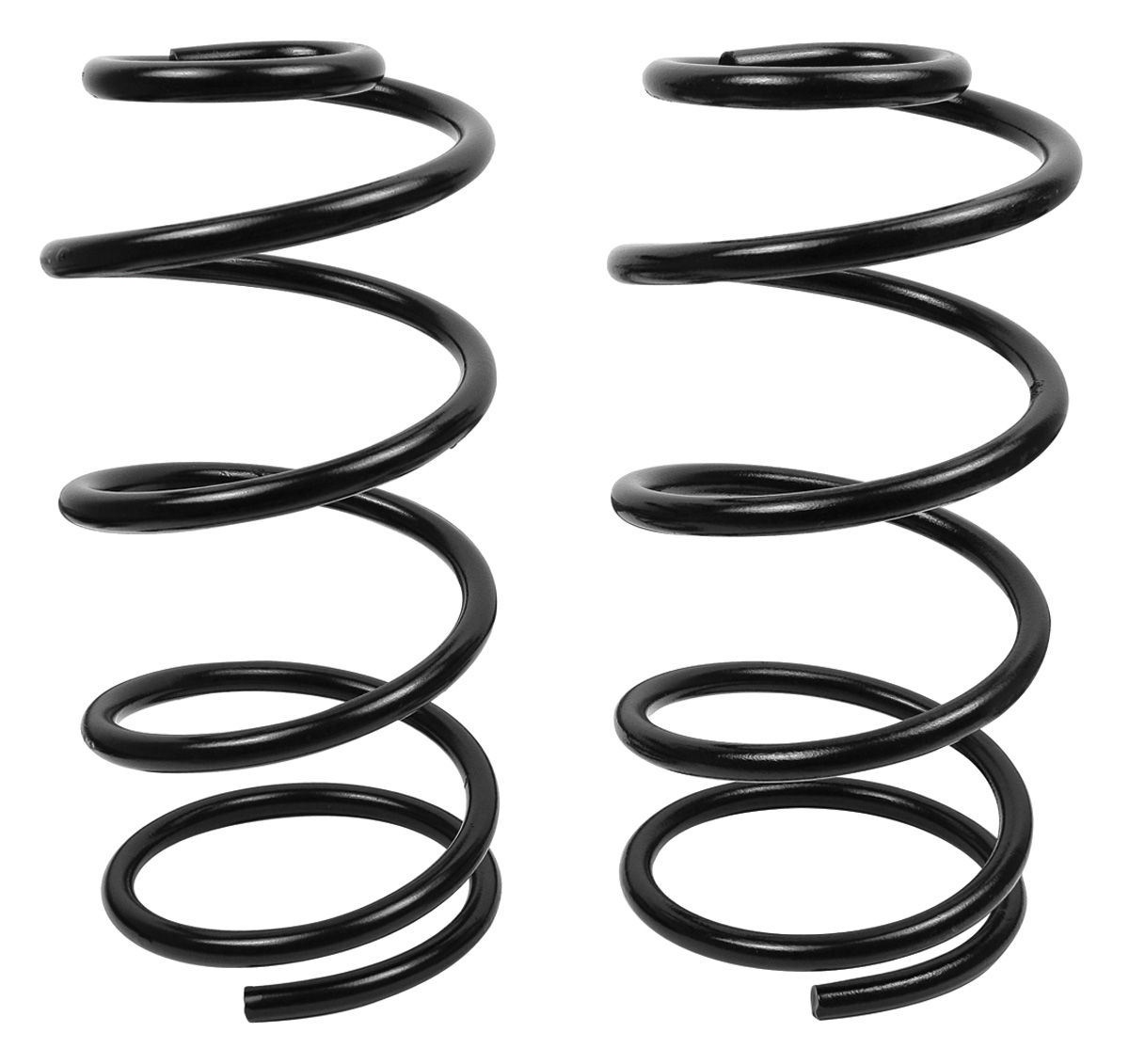 Chevelle Coil Springs, Low Profile Front 2", Big Block Fits 196872