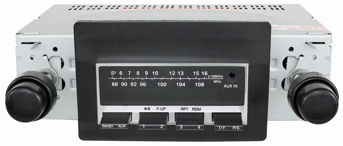 1965 El Camino Stereo, Vintage Car Audio 300 Series Chrome