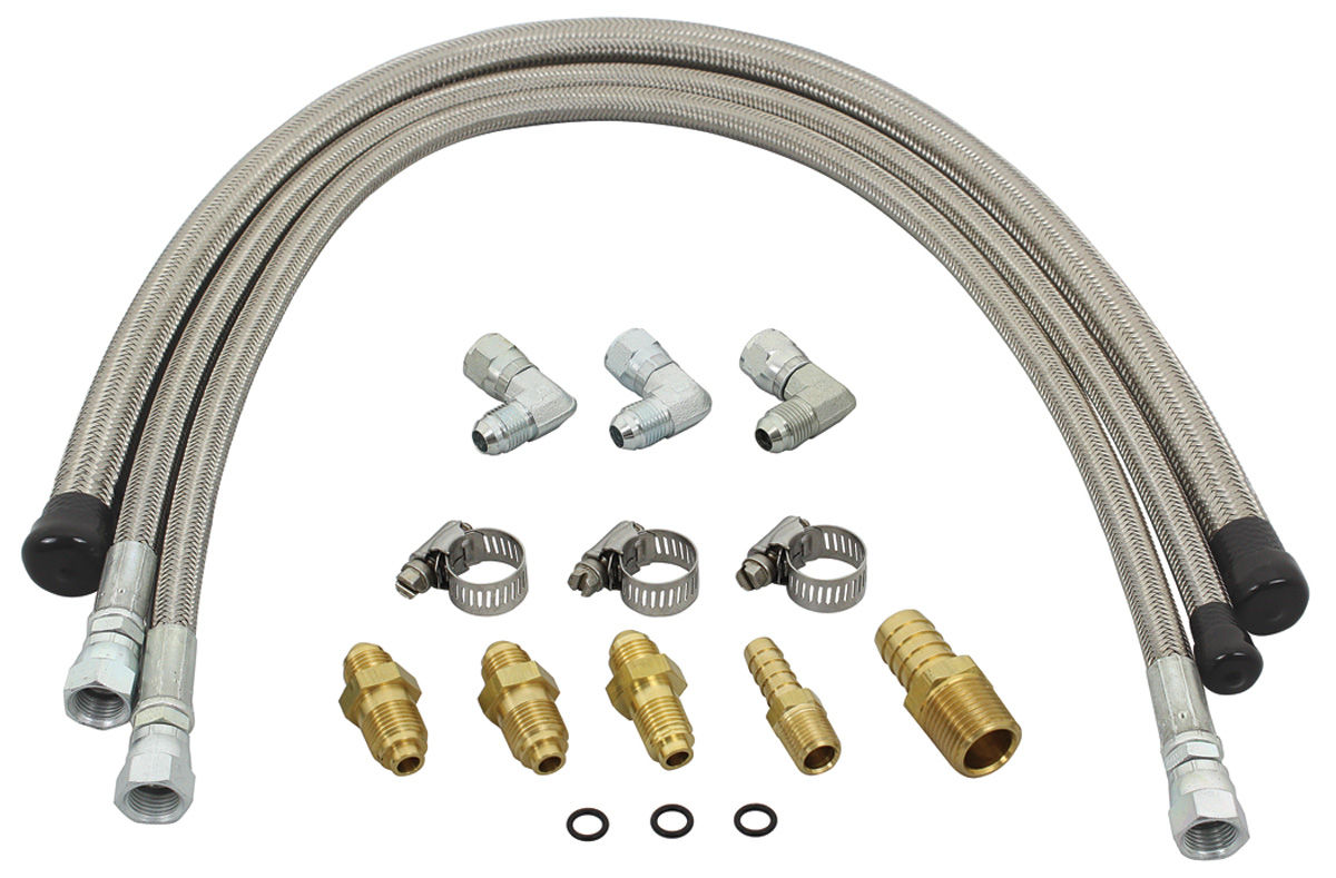 Flaming River Monte Carlo Power Steering Hose Kit Rack