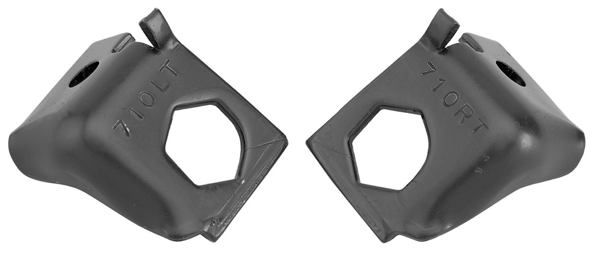 196872 Cutlass/442 Brake Hose Brackets Drum (At Wheel)