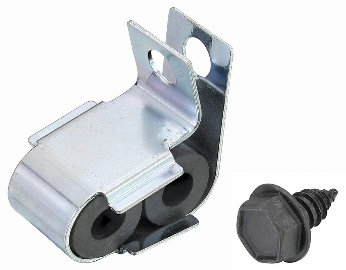 197072 Cutlass/442 Brake Booster To Brake Line Clip 2 Line w/Bolt