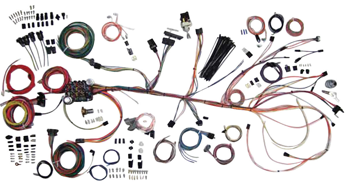 American Autowire Chevelle Wiring Kit, Classic Update Fits 1964-67