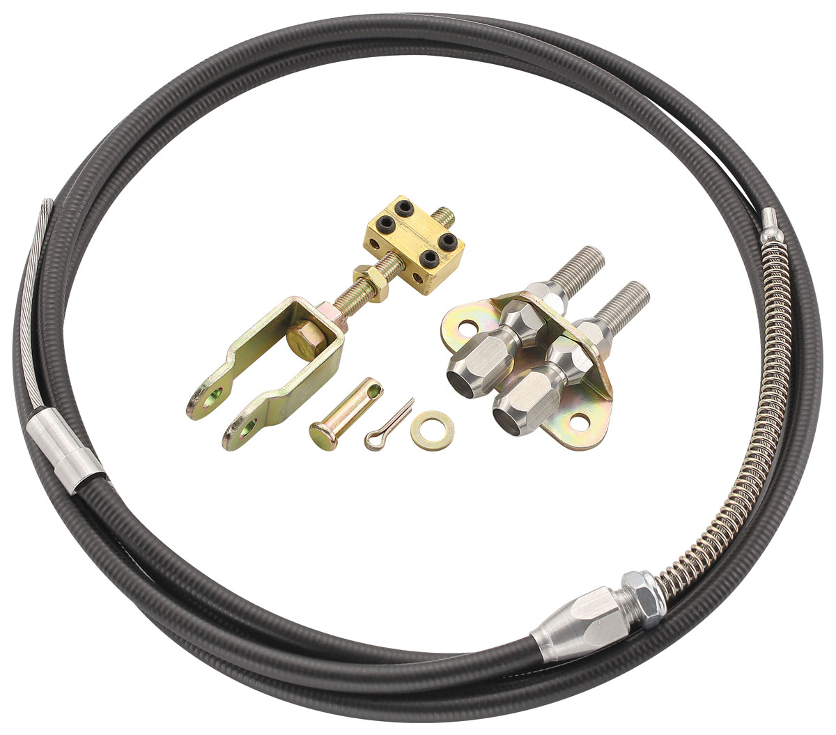 Lokar Chevelle Brake Cable Kit, Parking Fits 196472 Chevelle