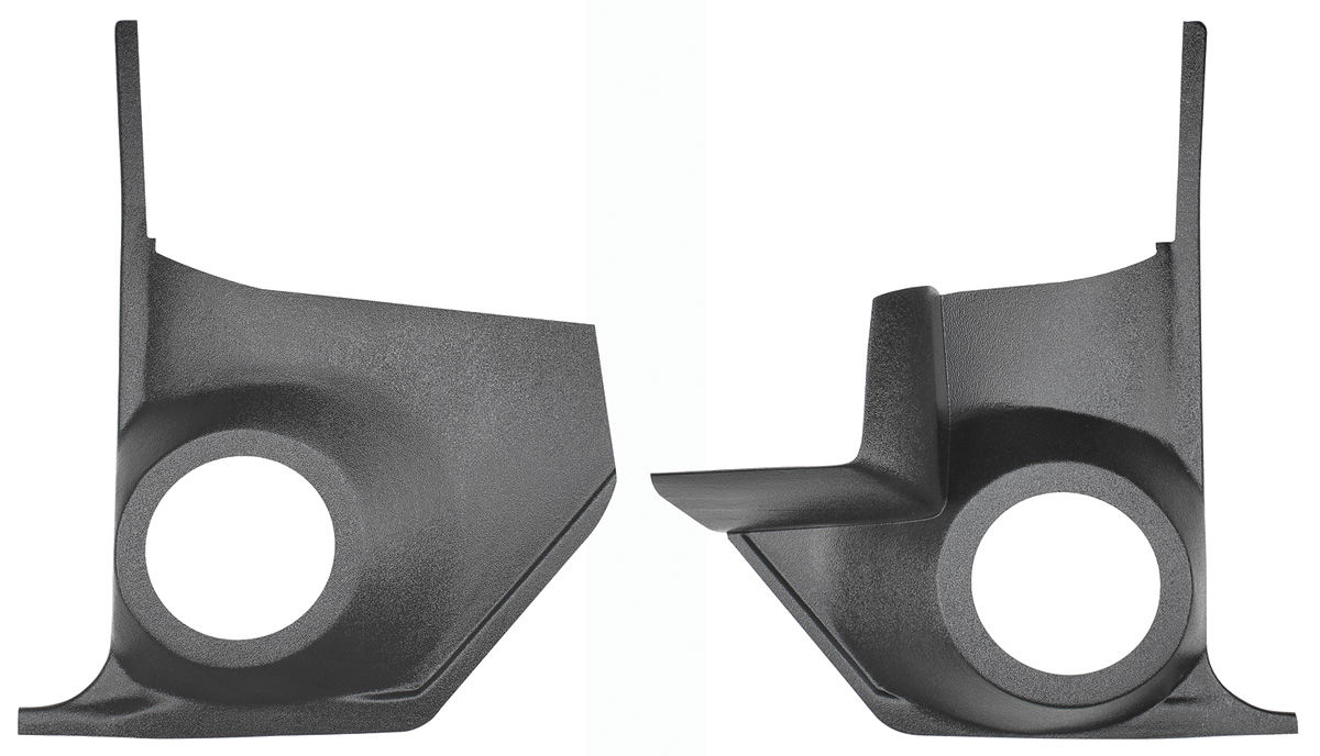 Vintage Car Audio Chevelle Kick Panels, PreCut w/AC Fits 196467
