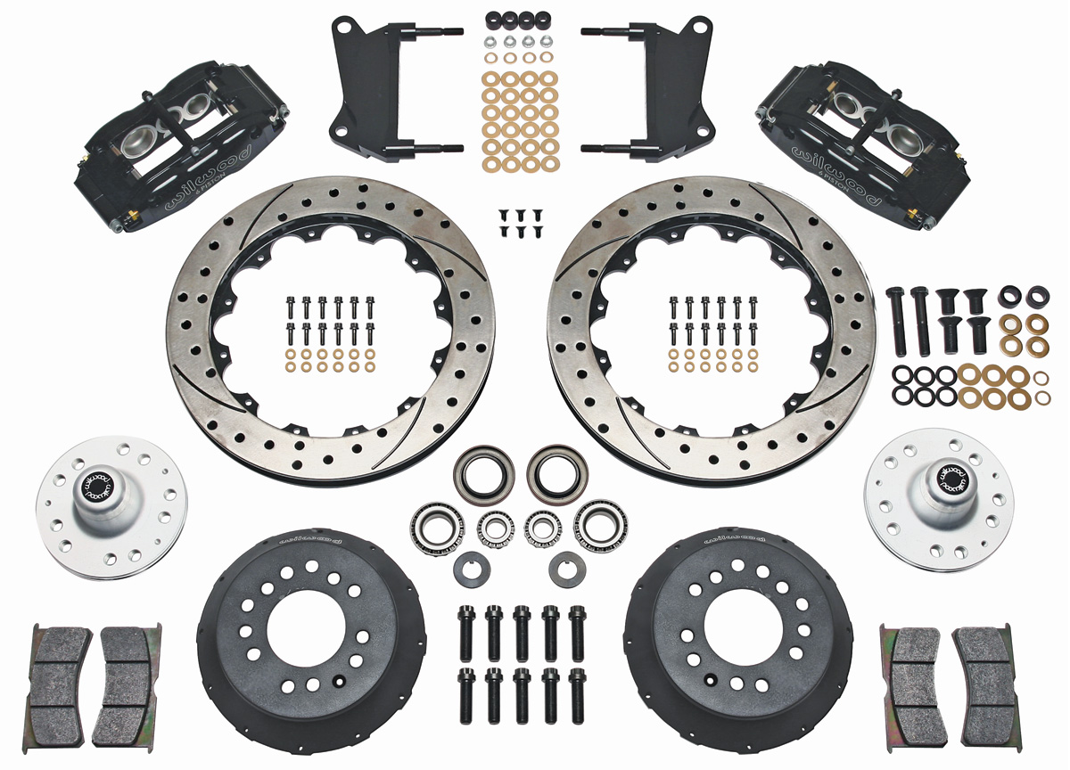 Wilwood Chevelle Brake Kit, Superlite 6Piston Front (Big Brake) 13