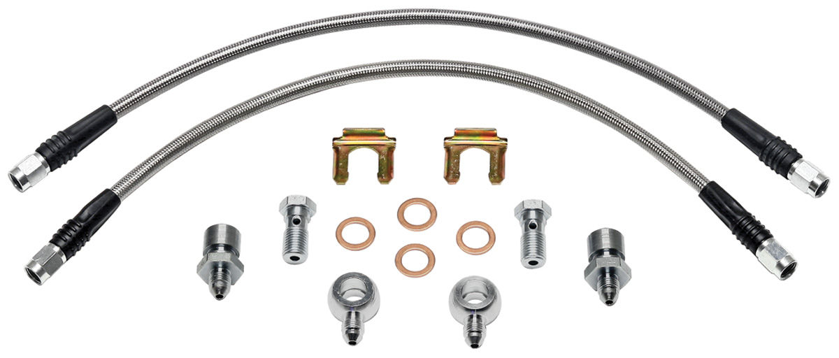 Wilwood 19641972 Chevelle Brake Lines for D52 Calipers, Stainless