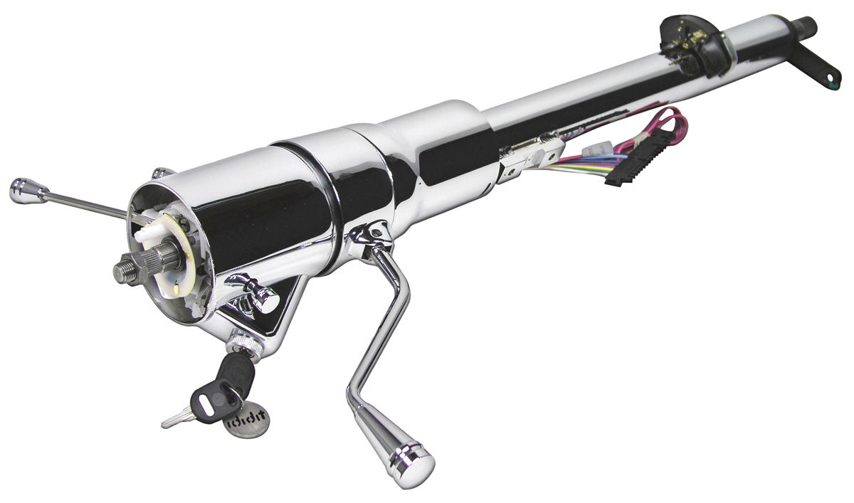 Ididit Steering Column Tilt Steering Column Shift Chrome