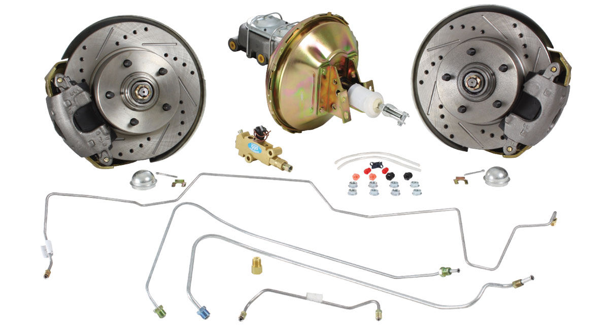CPP GTO Brake Conversion Kits, Assembled Power (Disc) Delco Moraine