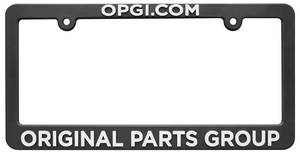 Original Parts Group License Plate Frames Opgi Com