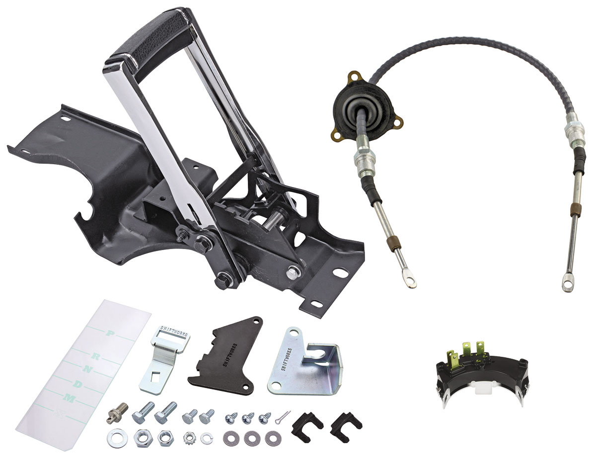 Complete Horseshoe Shifter Conversion Kit 6L80E Fits 196870 Chevelle