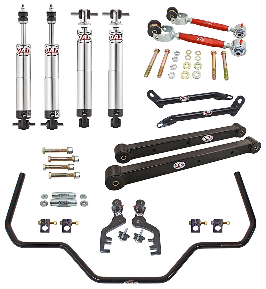 QA1 Chevelle Drag Race Suspension Kits, ABody W/Shocks level 1 Fits